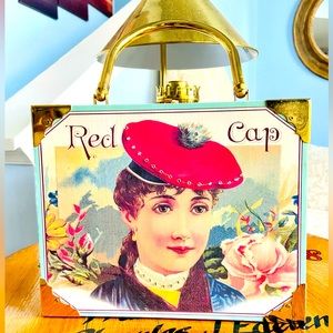 90’s Cigar Box Gold Dollar Handbag!!!